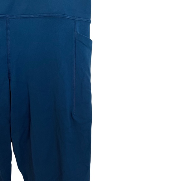NWOT Salutation Stash Tight Leggings in Dark Vista Teal High Waisted Pockets New - Picture 5 of 7